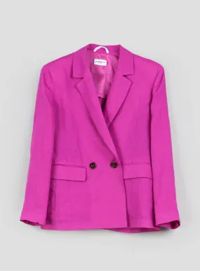 Blazer lino fucsia - Marella