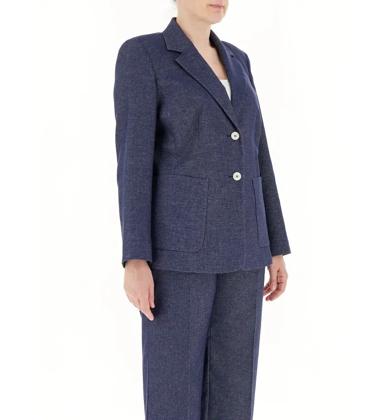 Blazer misto lino