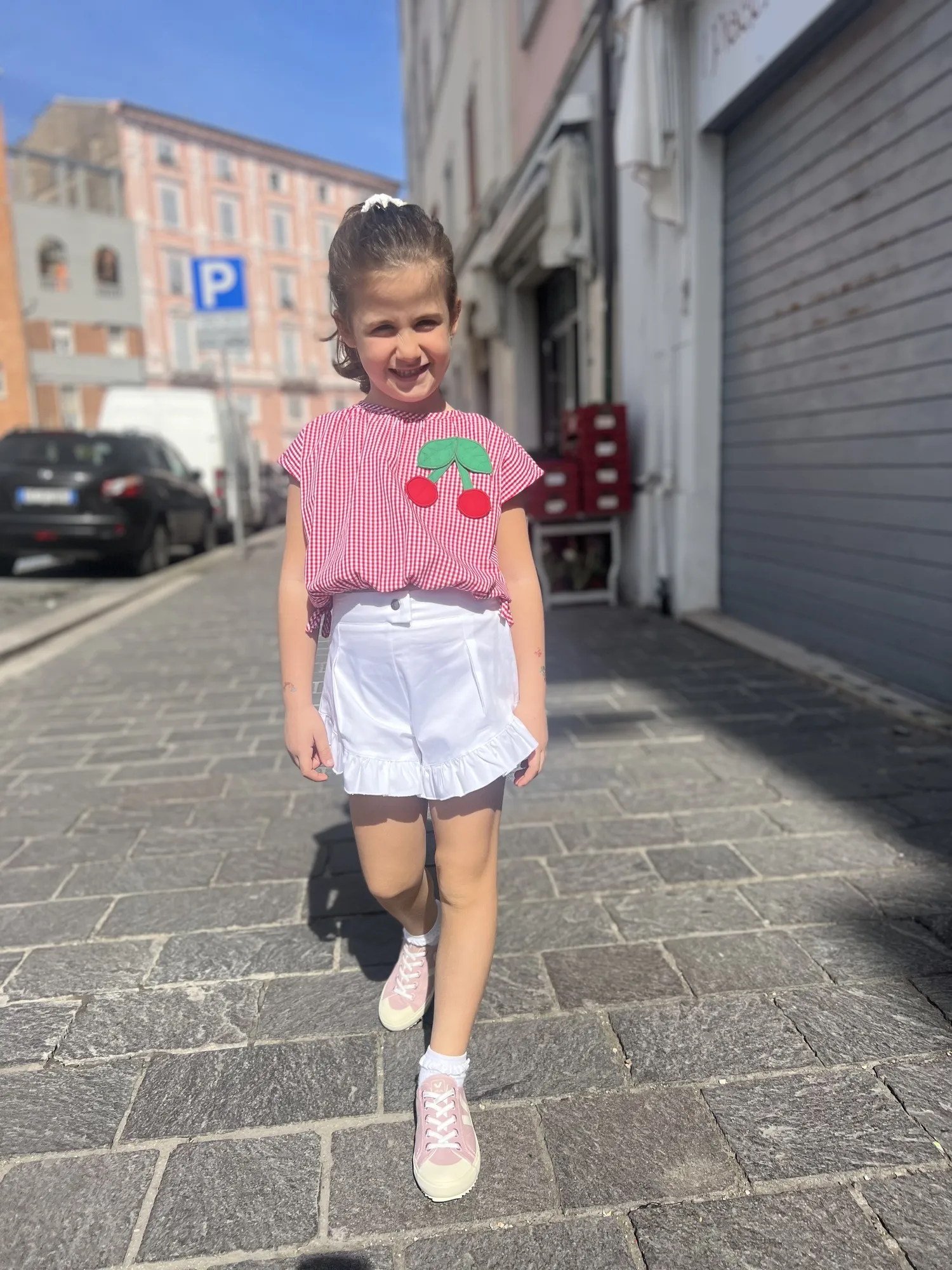 Blusa vichy Balina – Piccola Ludo