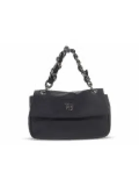 Borsa a tracolla Rebelle JANE SATCHEL M NYLON BLACK in nylon nero