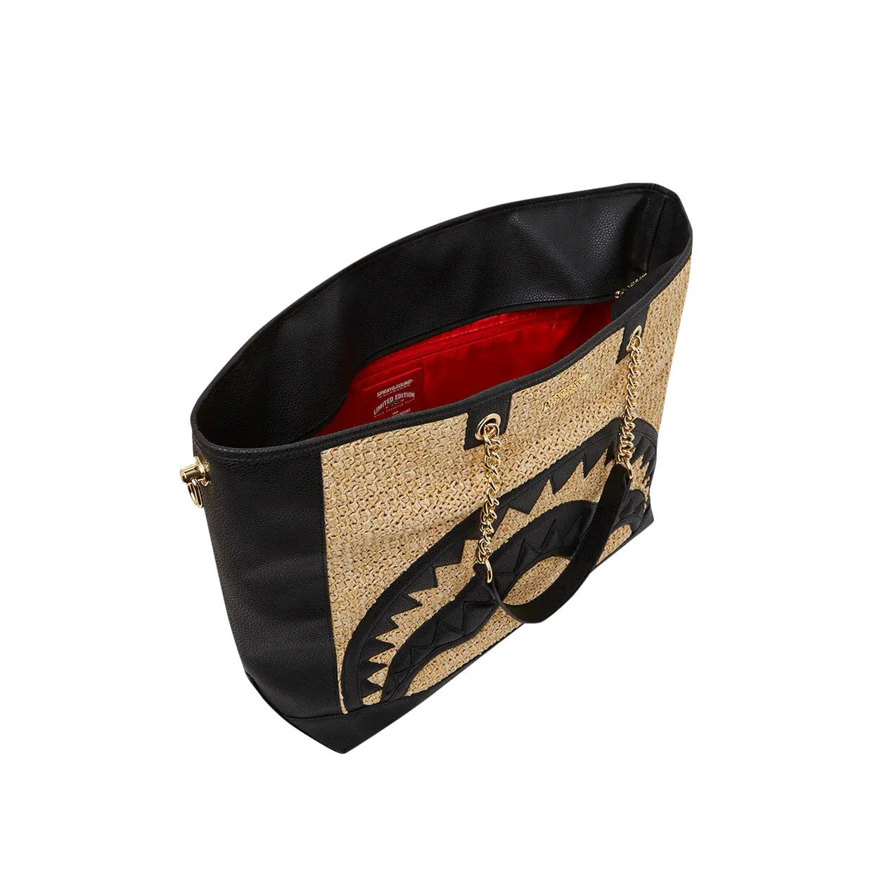 Borsa Donna Sprayground Raffia Palm Tote Multicolor
