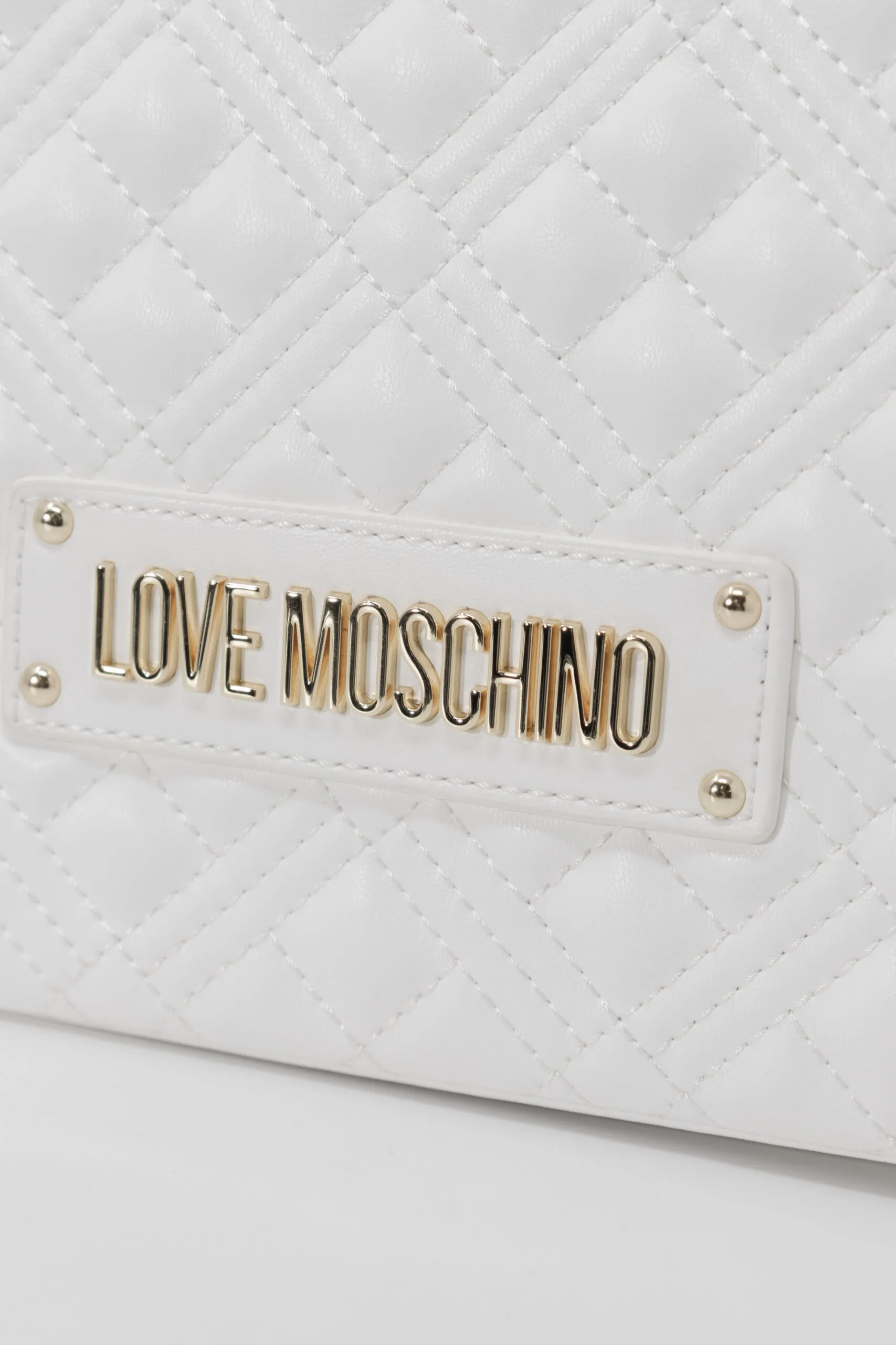 Borsa Love Moschino QUILTED Bianco