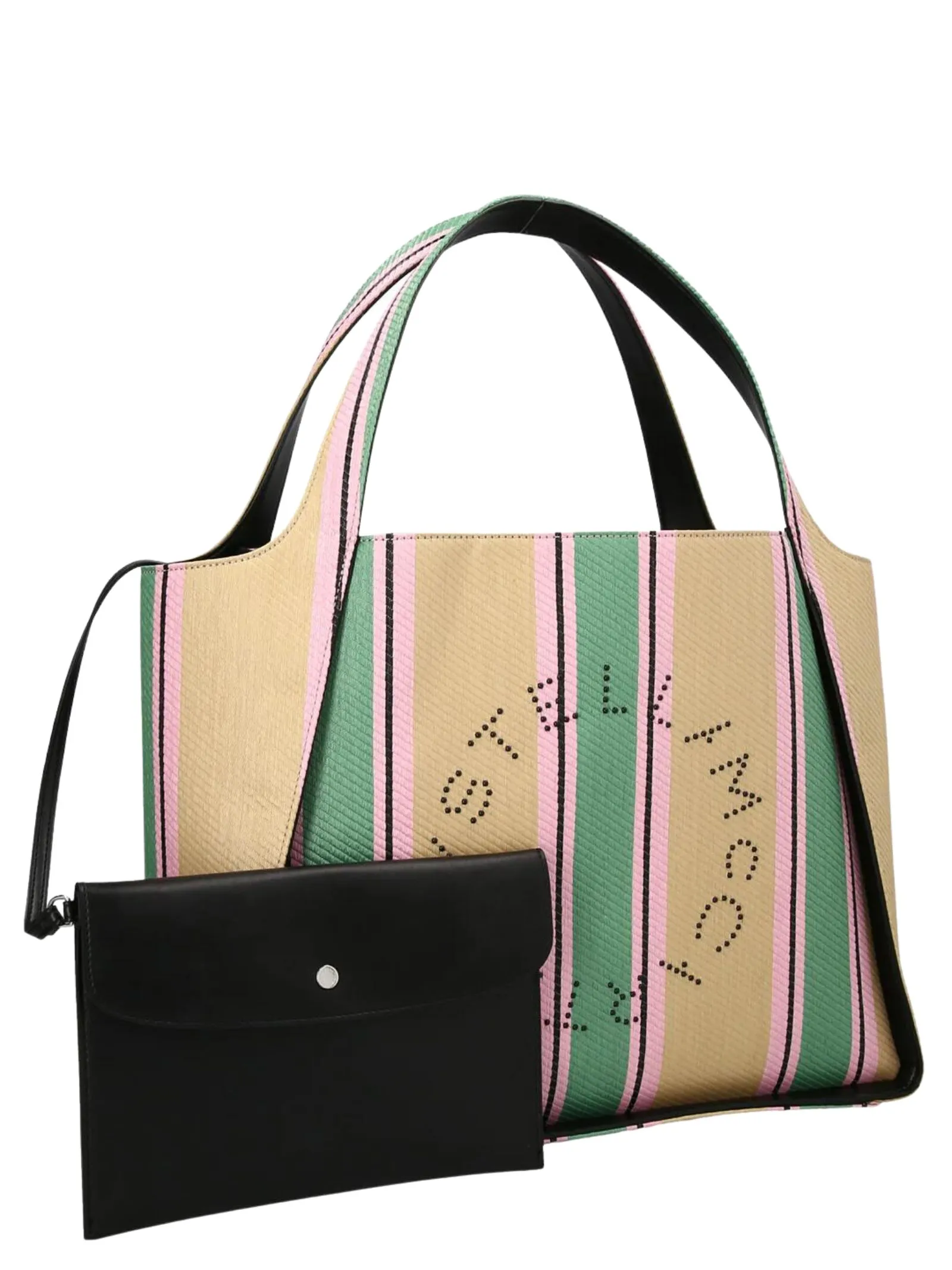 Borsa tote a righe