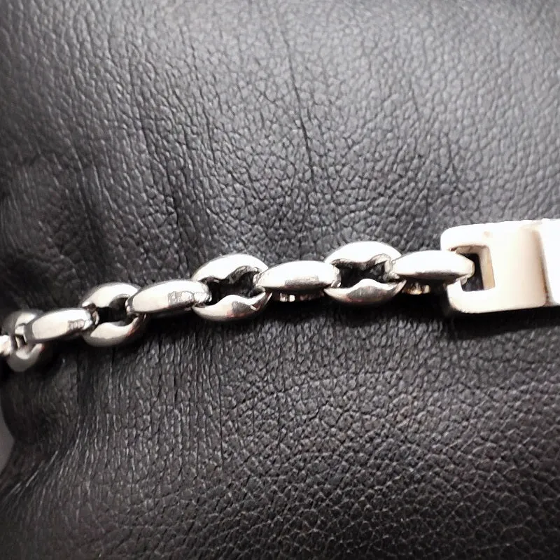 Bracciale uomo BOCCADAMO MAN in acciaio maglia marina con piastrina