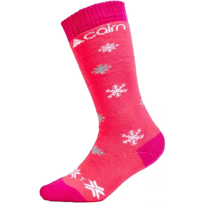 Calze da sci Cairn Spirit J (Fucsia) junior