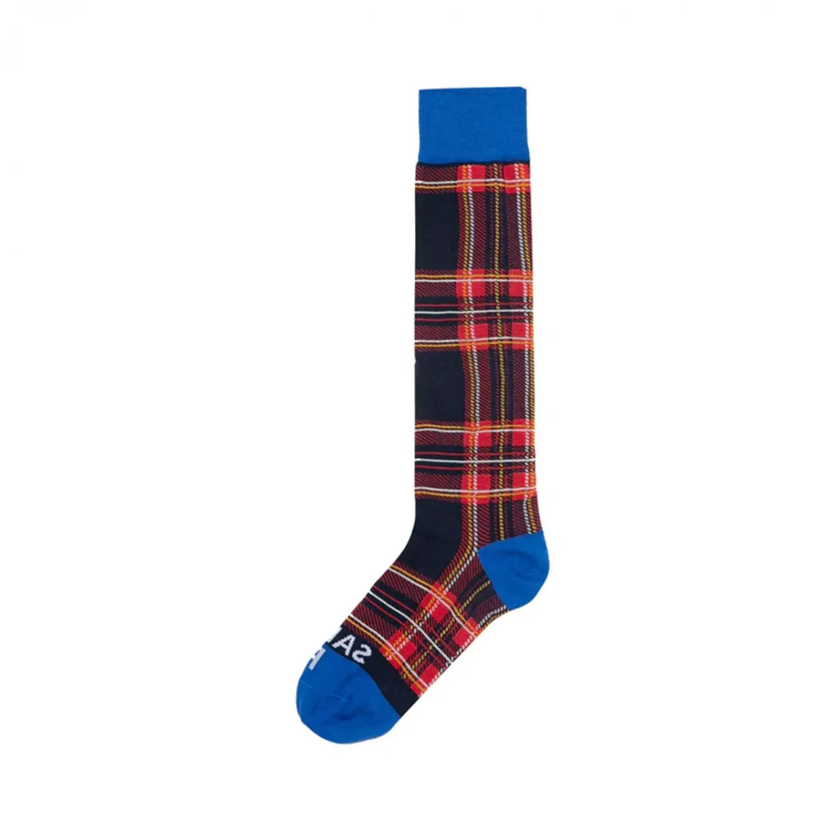 Calze Lunghe Uomo Con Stampa Tartan