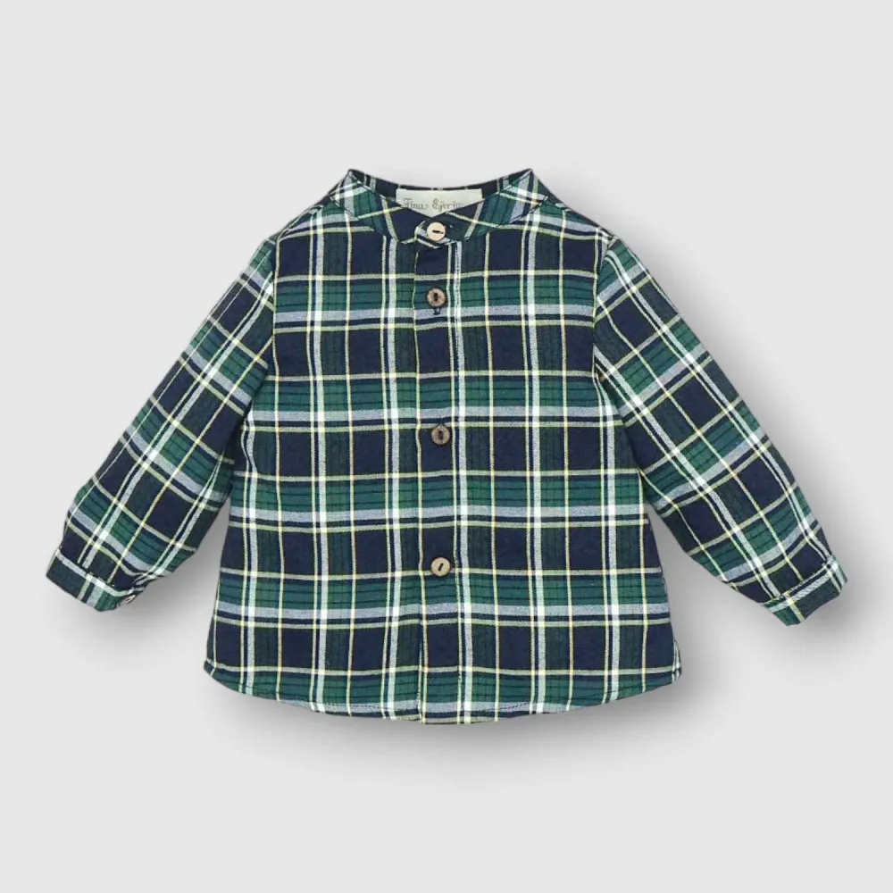 Camicia Fina Ejerique Verde