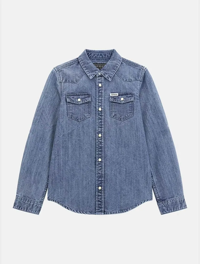 Camicia Jeans Guess - Blue