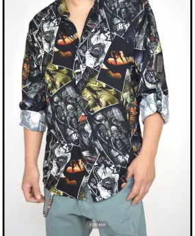 Camicia uomo, Fantasia coreana