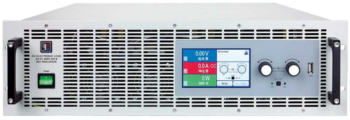 Carico elettronico EA Elektro-Automatik, 0 → 1800 W., 0 → 40 A, 0 → 360 V.