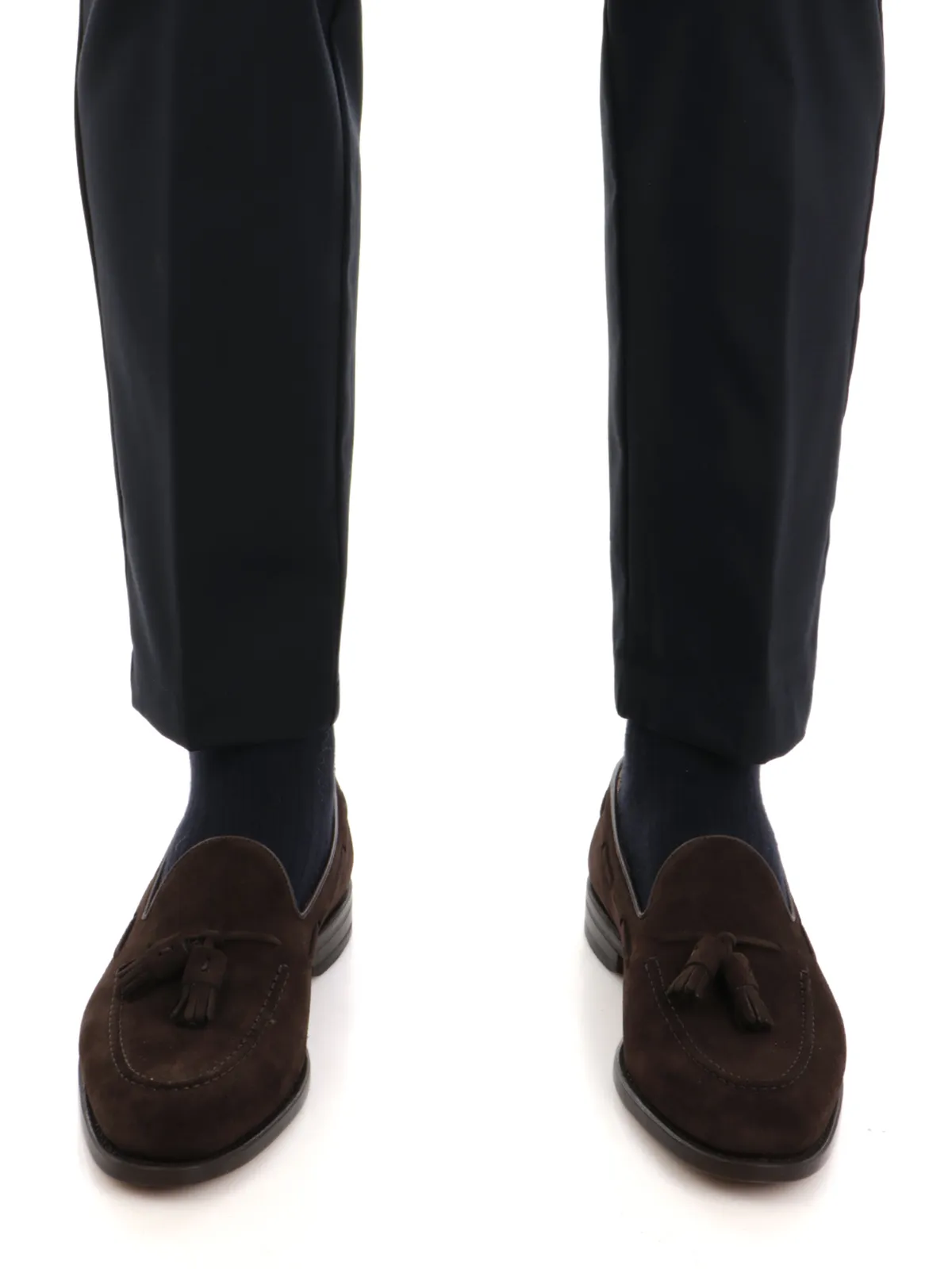CRUNA ---------- Pantaloni Uomo in Lana con Pinces ---------