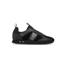 EA7 Sneakers Emporio Armani Triple Black Pelle Suede