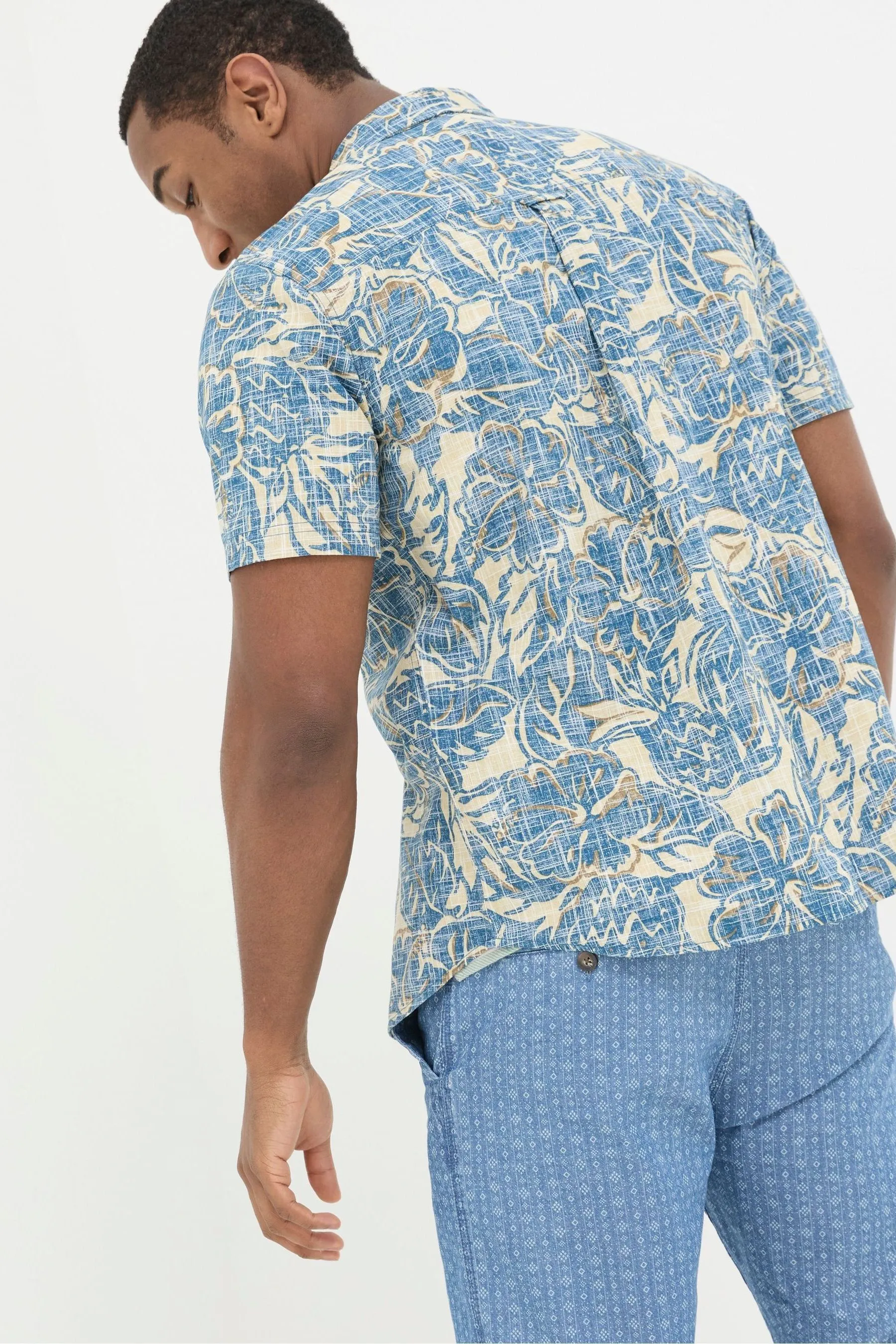 FatFace - Camicia con Stampa tropicale vintage