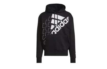 Felpa Adidas Uomo Essentials Logo GS8747 Nero