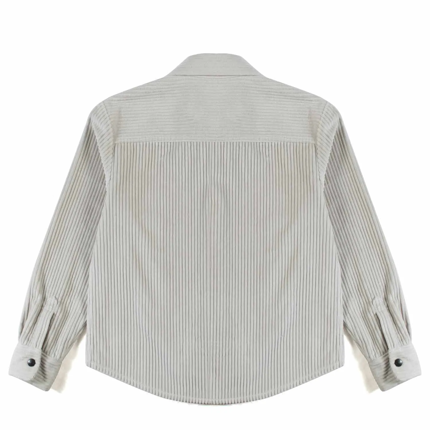 Giacca Camicia Corduroy Panna Bambino E Teen