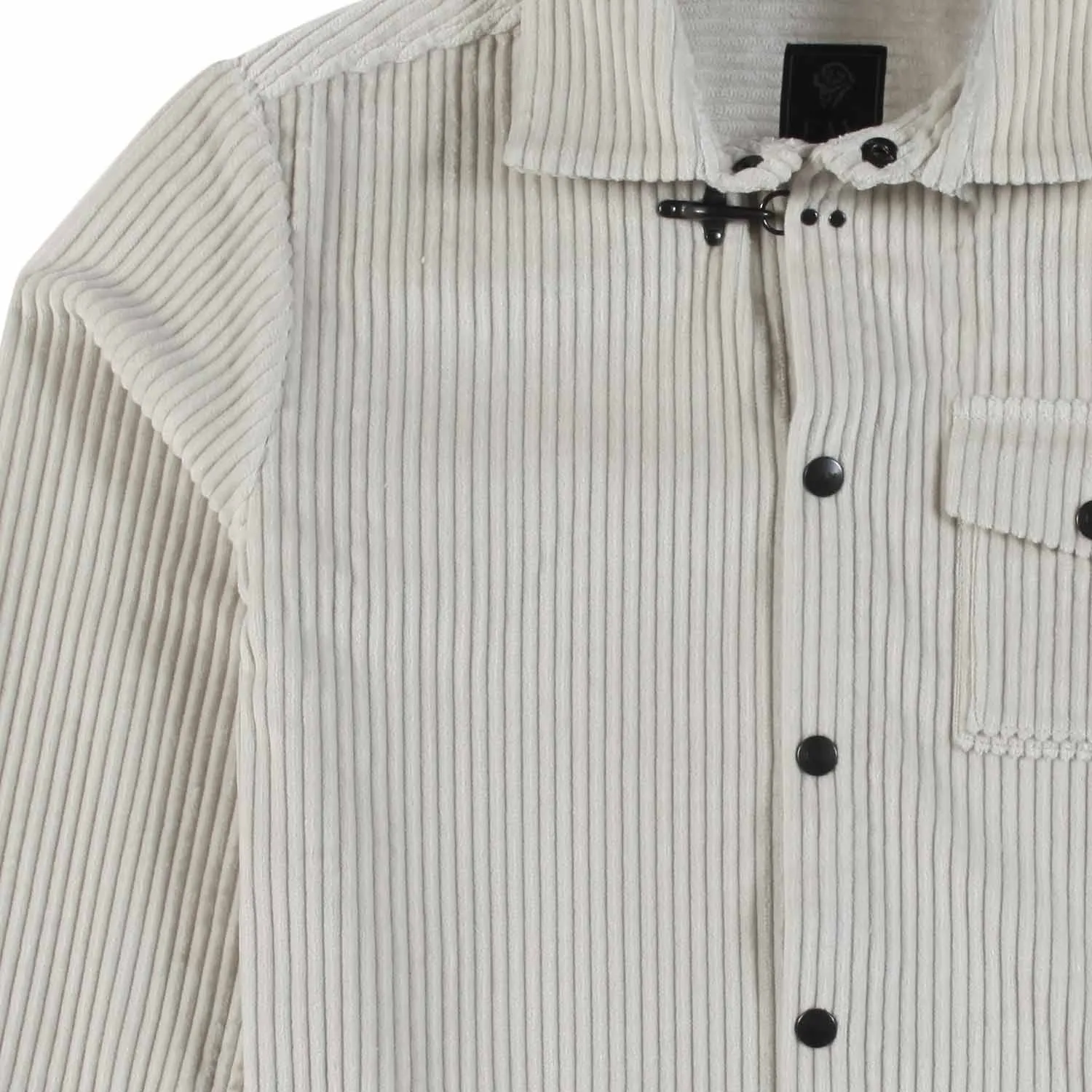 Giacca Camicia Corduroy Panna Bambino E Teen