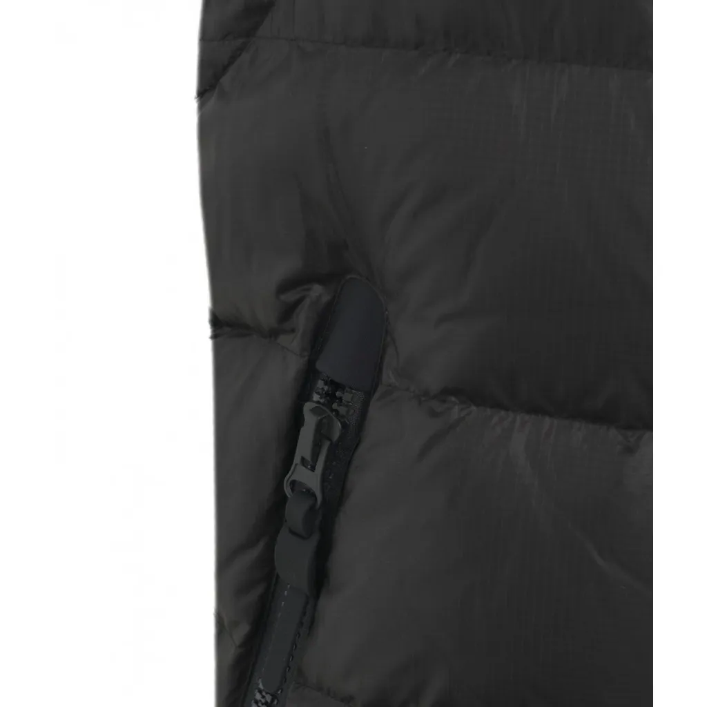 Gilet in piuma Donoma in nylon ripstop nero