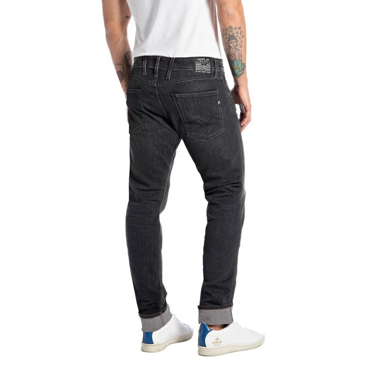 Jeans Anbass Grigio