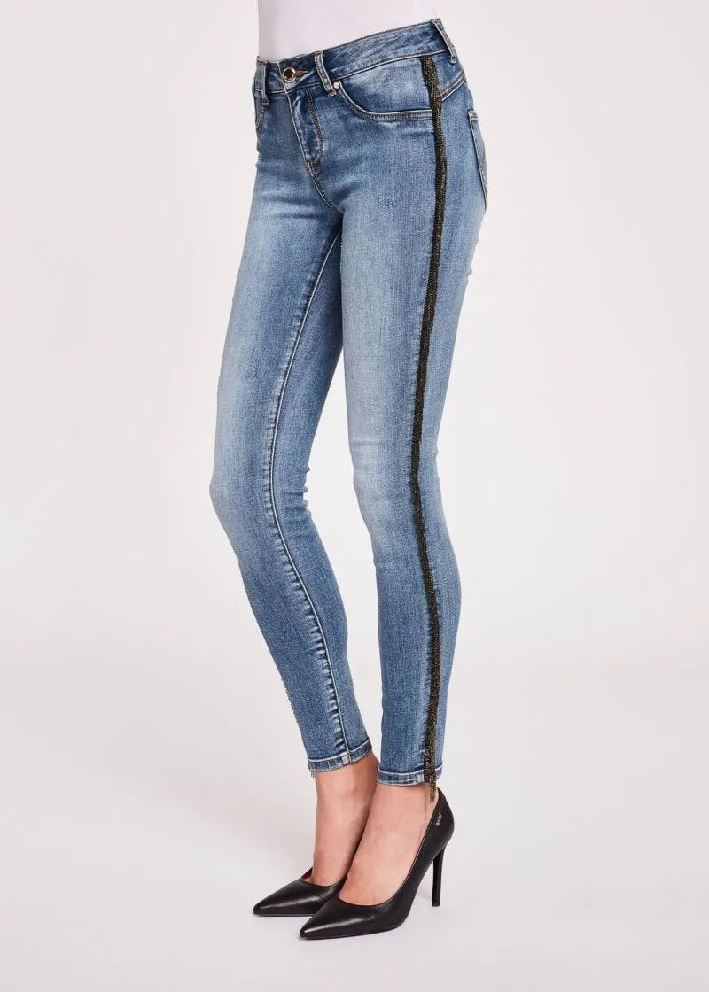 Jeggings up con zip