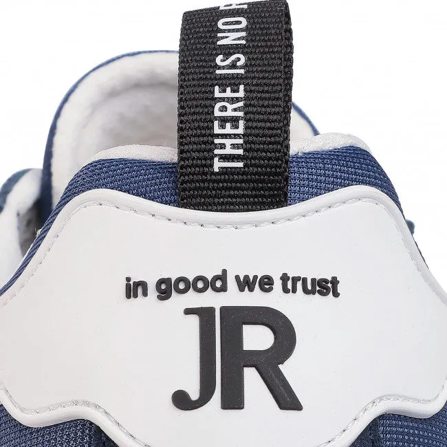 John Richmond sneakers in tessuto tecnico e camoscio