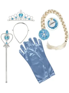 Kit accessori da principessa delle nevi per bambina