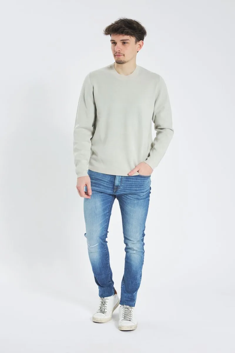 Maglione Uomo Beige