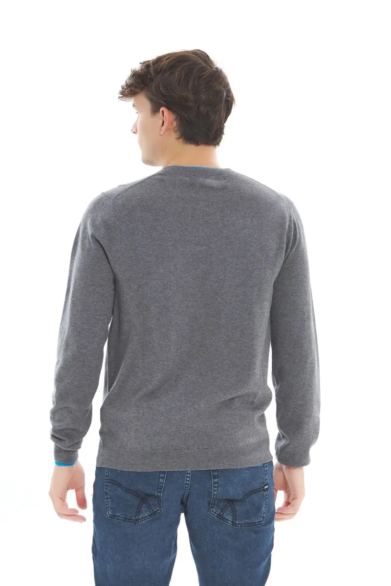 Maglione Uomo Grigio