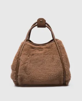 Max Mara Borsa tote marrone marino TMARINS