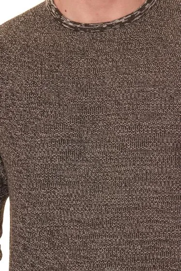 ONLY & SONS Niko Life Crew Knit Noos Maglione in maglia da uomo 22019979 Grigio/Nero