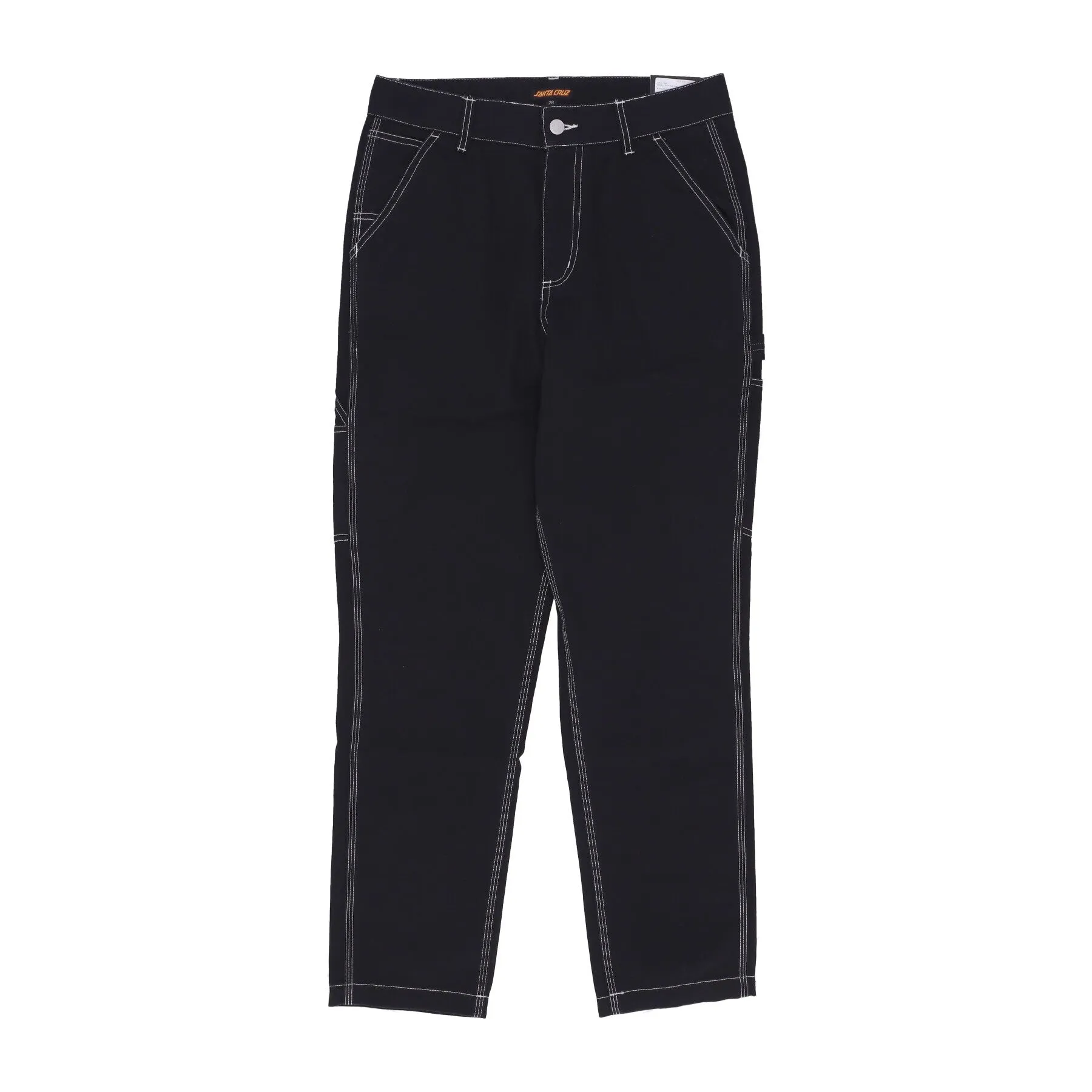 Pantalone Lungo Uomo Classic Painters Pant Black/white
