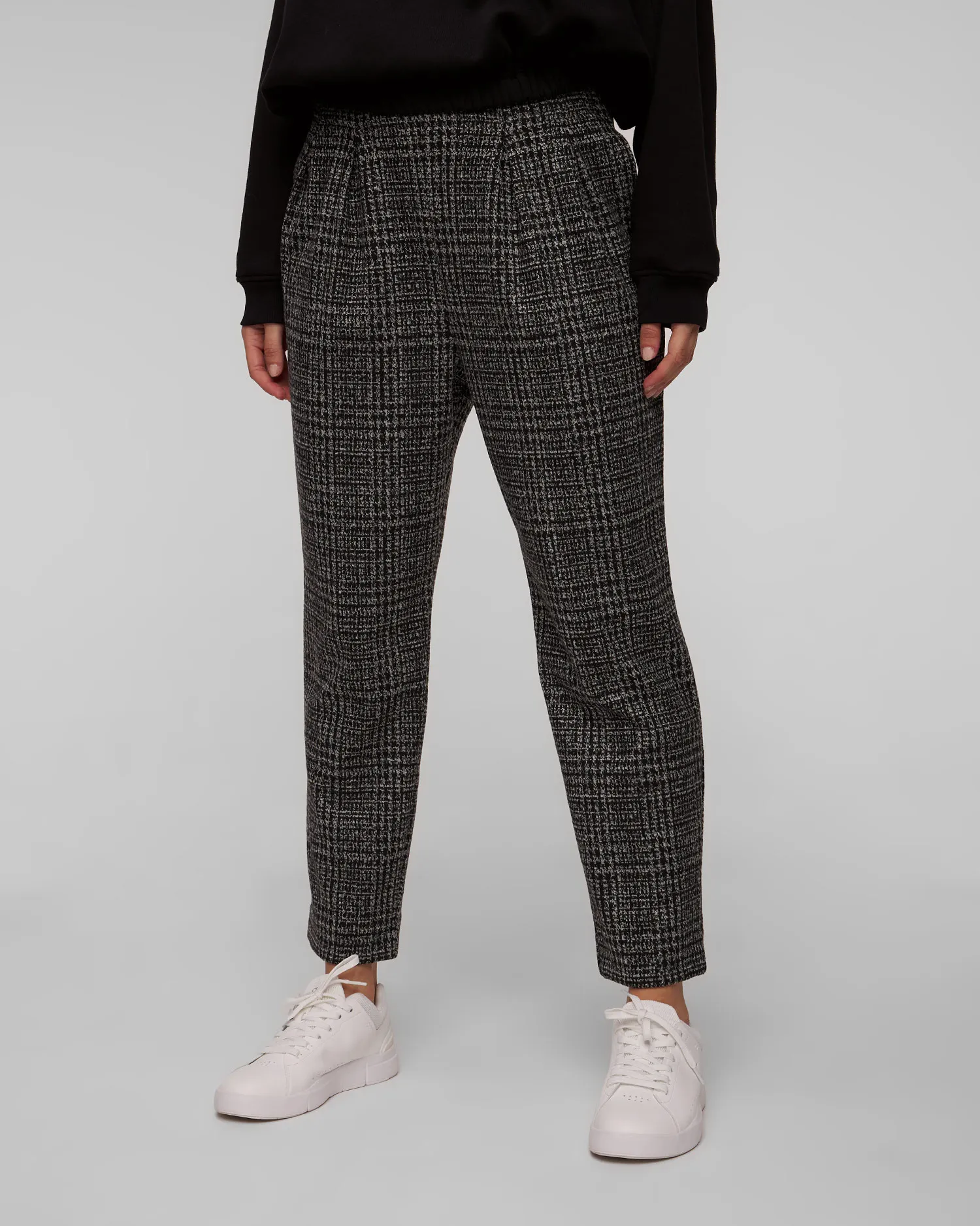 Pantaloni a quadri da donna Deha D12745-10009