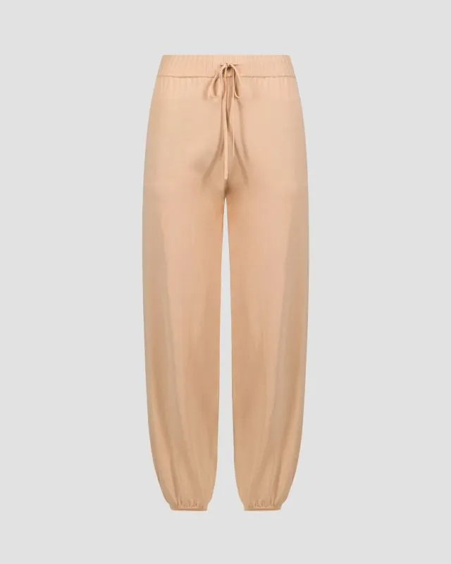 Pantaloni beige da donna Deha