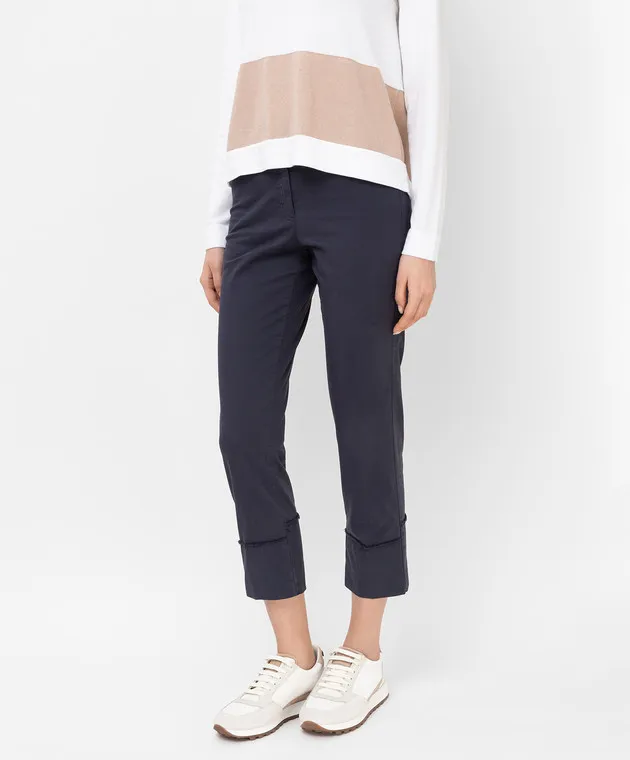 Peserico Pantaloni blu scuro P04701T402481