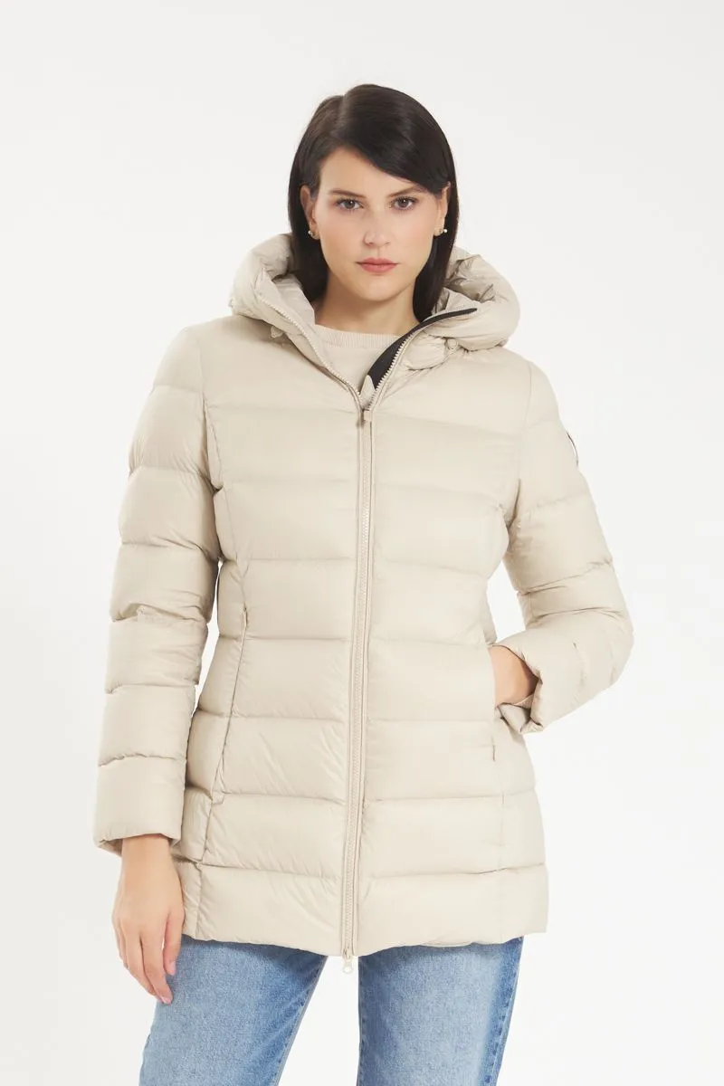 Piumino Donna Beige