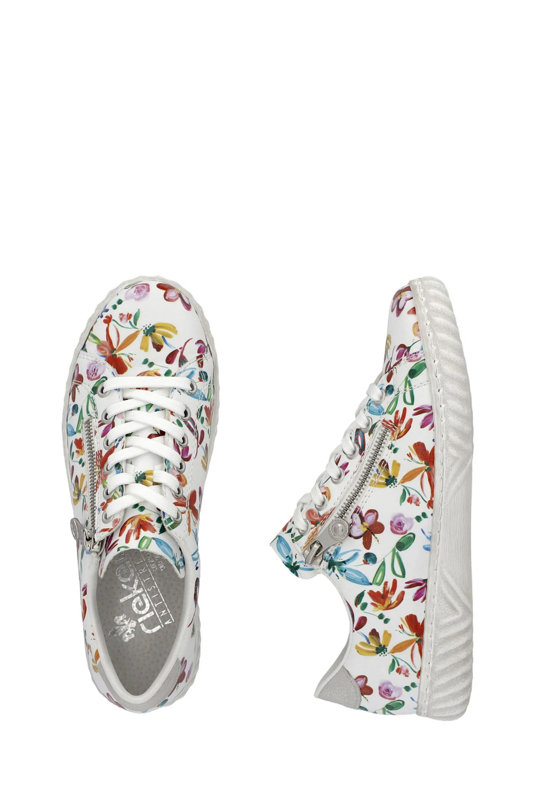 Rieker Donna - Scarpe da ginnastica con zip    
