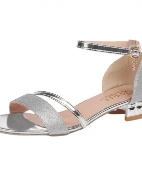 Sandali da donna Scarpe da donna L Sandali di alta qualità di lusso alla caviglia con tacco medio