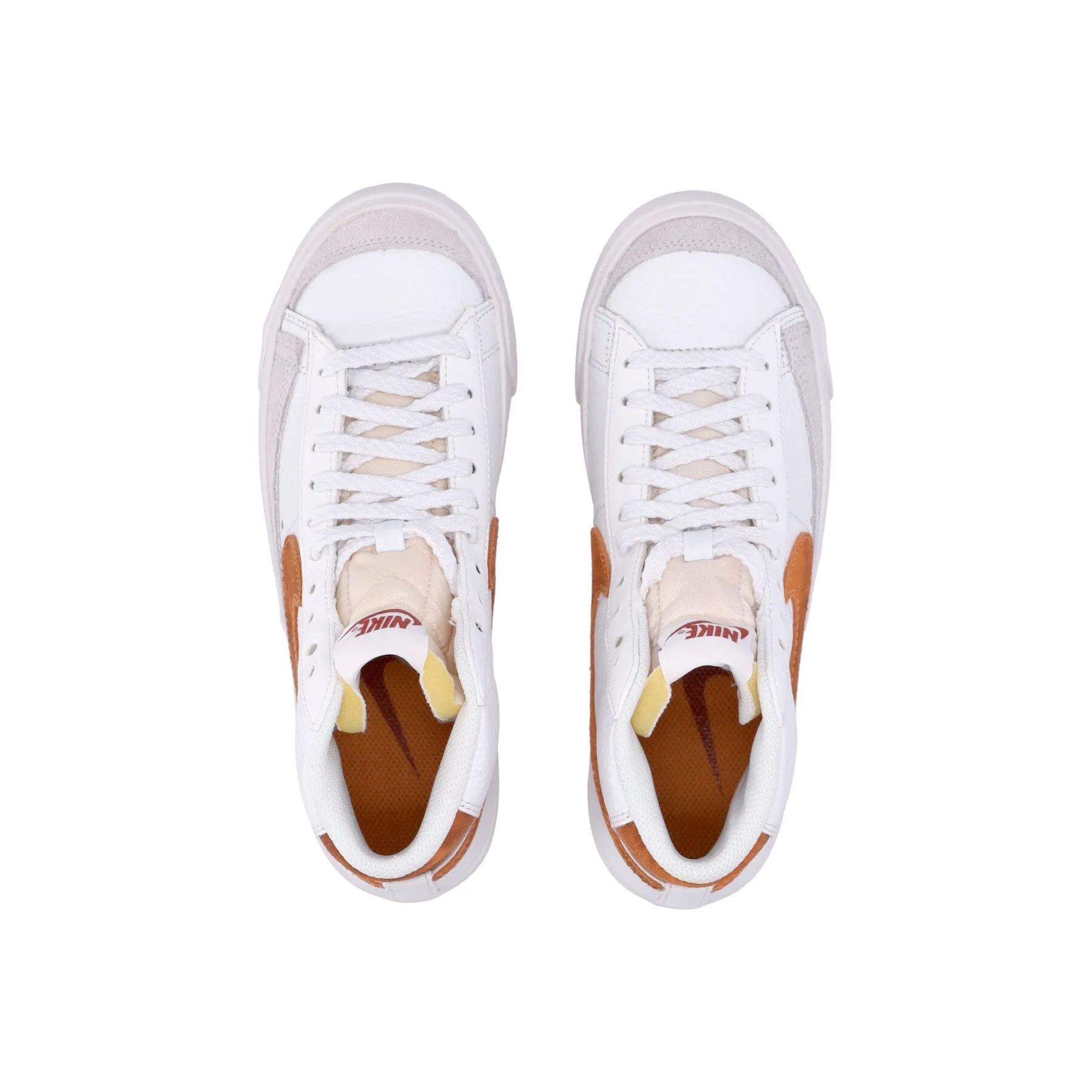 Scarpa Alta Donna Wmns Blazer Mid 77 Summit White/hot Curry/mars Stone