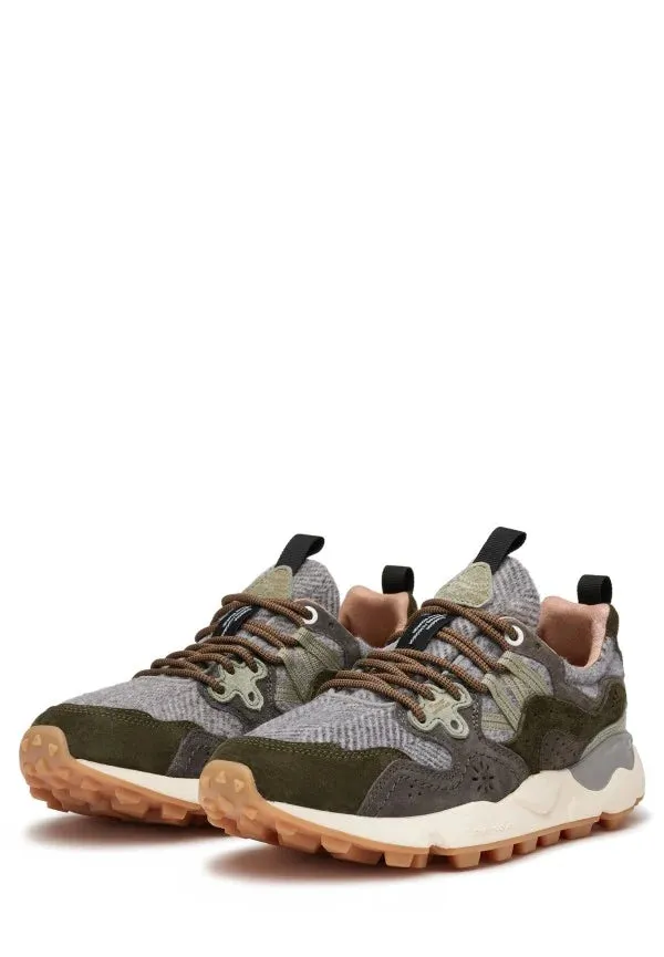 Sneaker in Yamano 3 Technical Fabric / Green