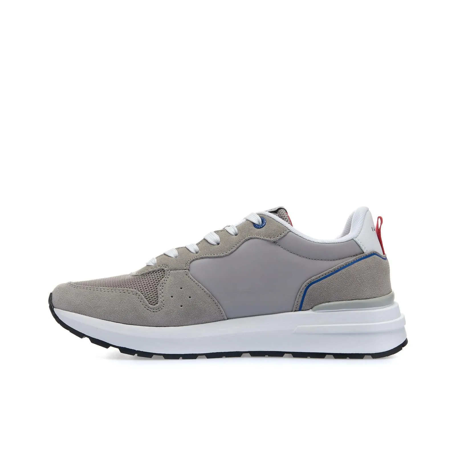 Sneakers grigie in pelle uomo Nautica