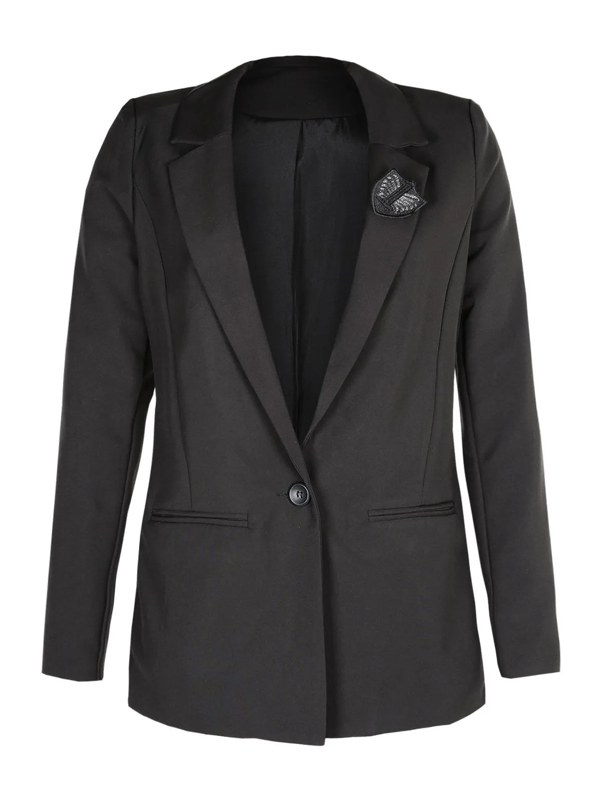 Solada Long blazer avec broche