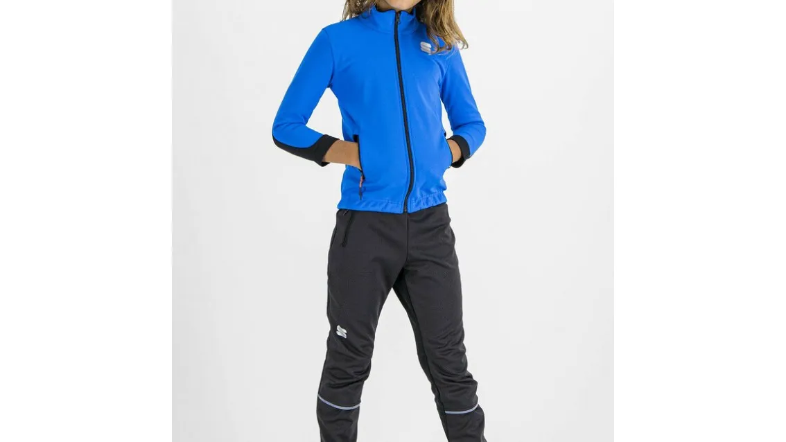 SPORTFUL Giacca Bimbo Squadra Brilliant Blue/Black