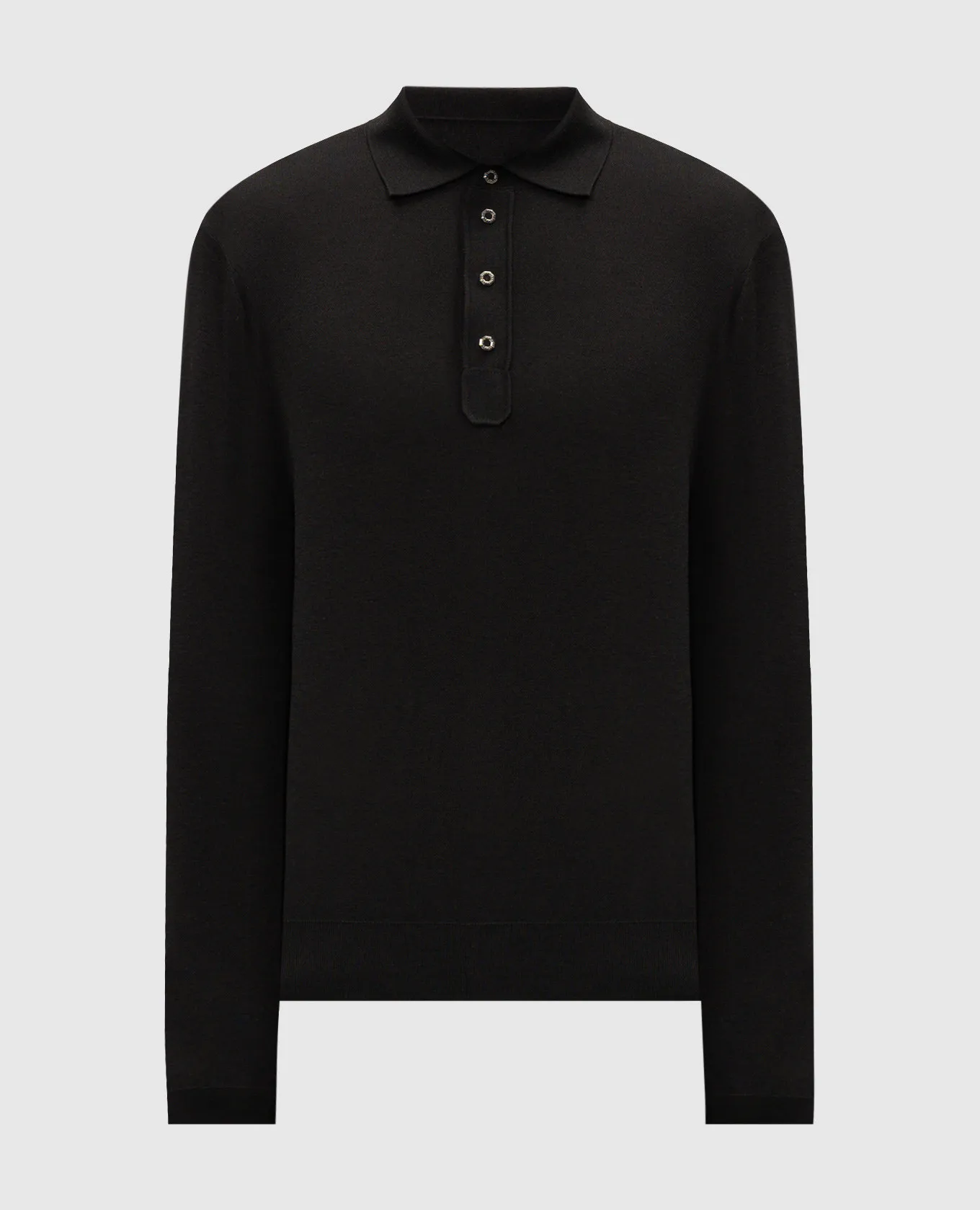Stefano Ricci Polo in cashmere nero W505003P04W24301