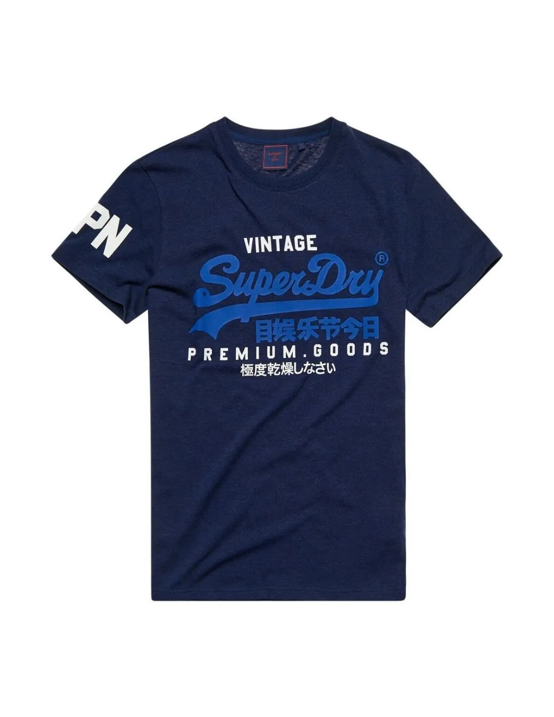 Superdry con logo vintage blu notte