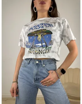 T-SHIRT CROP BOSTON BIANCA