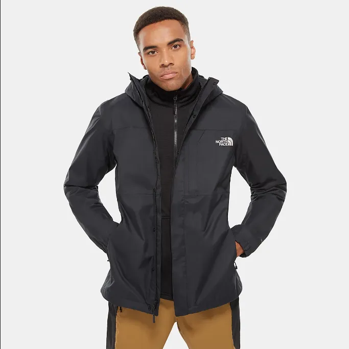 The North Face Giacca Uomo Quest Zip-In Triclimate NF0A3YFHJK3 black