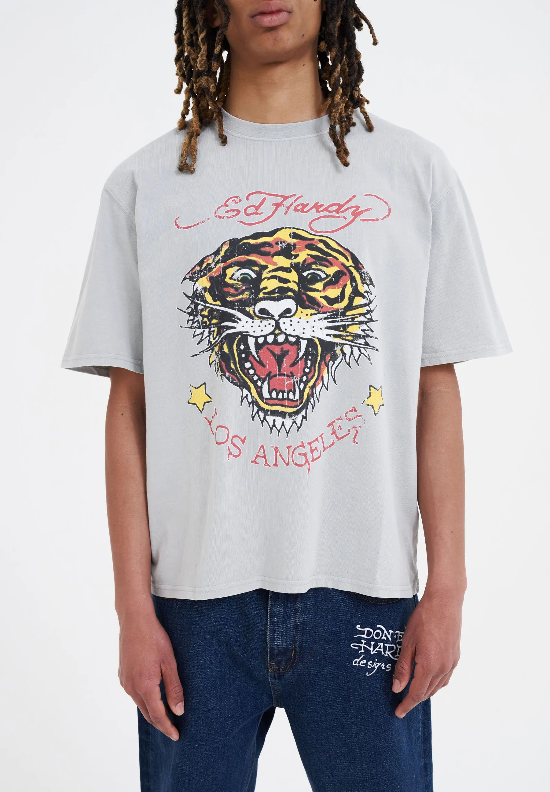 TIGER VINTAGE  - T-shirt con stampa