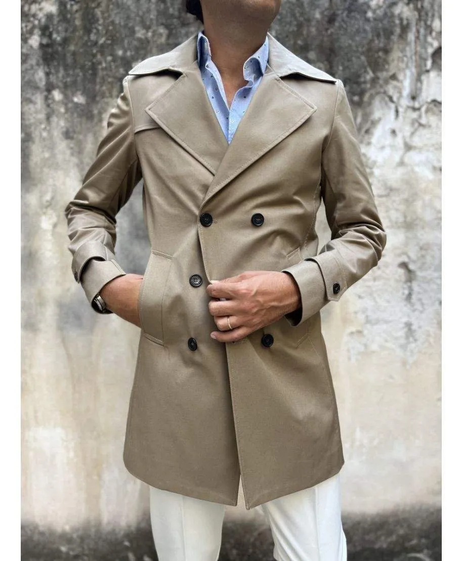 Trench uomo beige - Paul Miranda