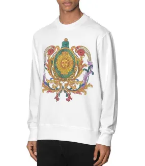 Versace Felpa G Uomo Mod. 72GAIF02 CF01F 003 WHITE