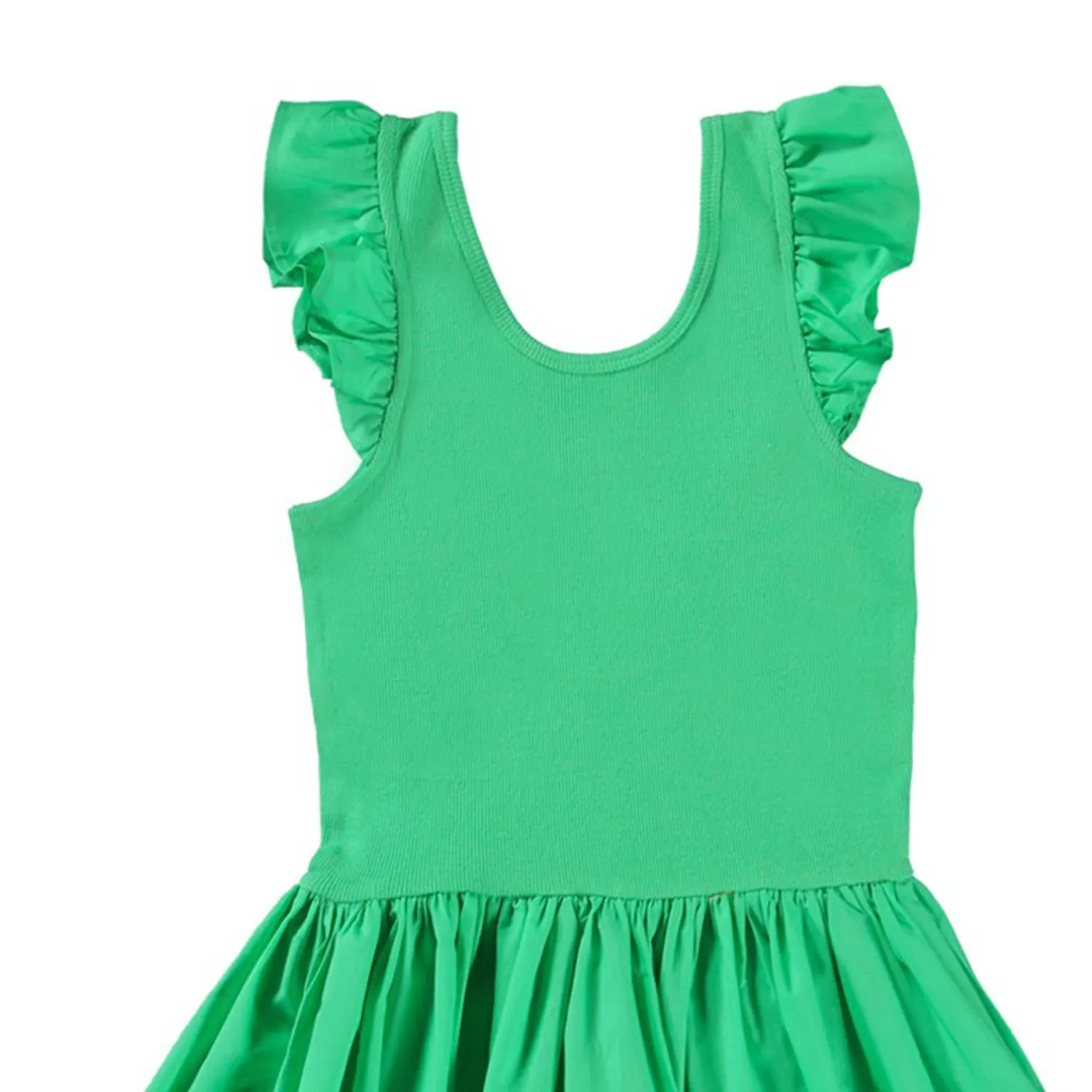 Vestito Cloudia Verde Bambina E Teenager