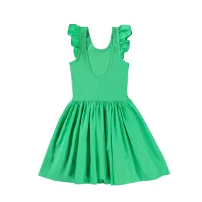 Vestito Cloudia Verde Bambina E Teenager